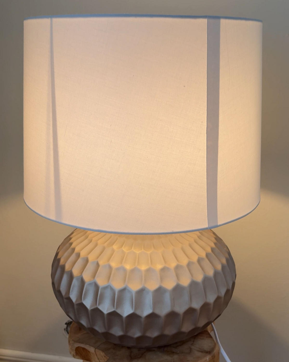 TISCHLAMPE Pirita 38/38/51 cm - Goldfarben, Keramik (38/38/51cm) - Beliani