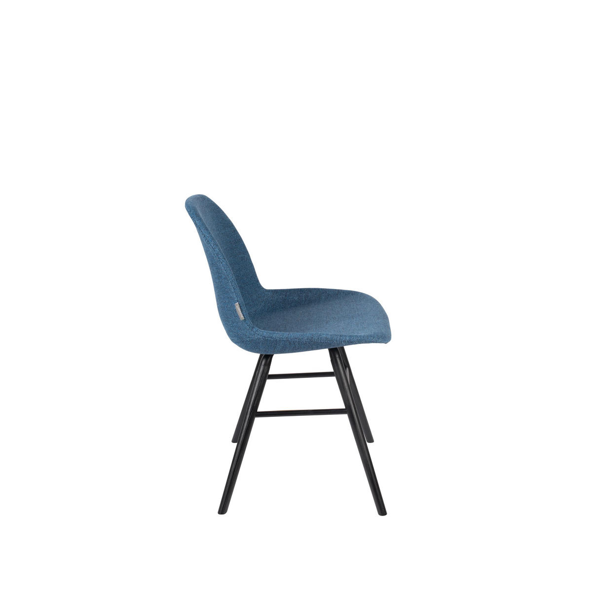 ESSZIMMERSTUHL Albert Kuip Soft Blau - 2 er Set - Blau, Textil (49/81.5/55cm) - Zuiver