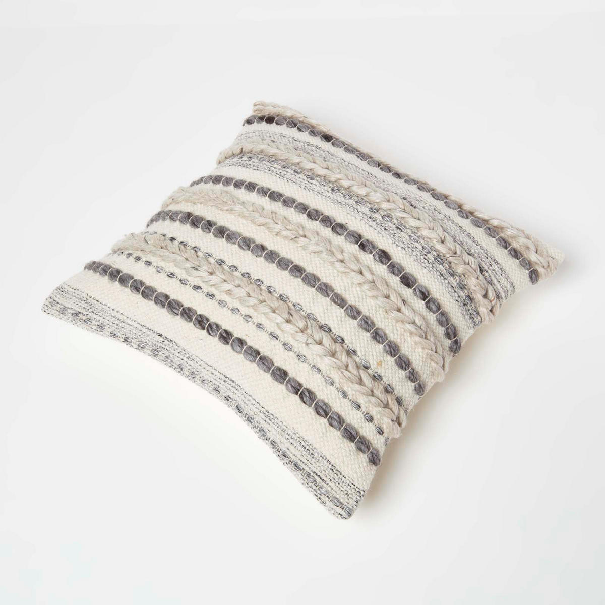 KELIM-KISSEN Fyn 45/45 cm - Creme, Textil (45/45cm) - Homescapes