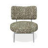 SESSEL Gemusterter texturierter Stoff 60cm - Olivgrün/Grün, Textil (60/70/71cm) - Sia Home