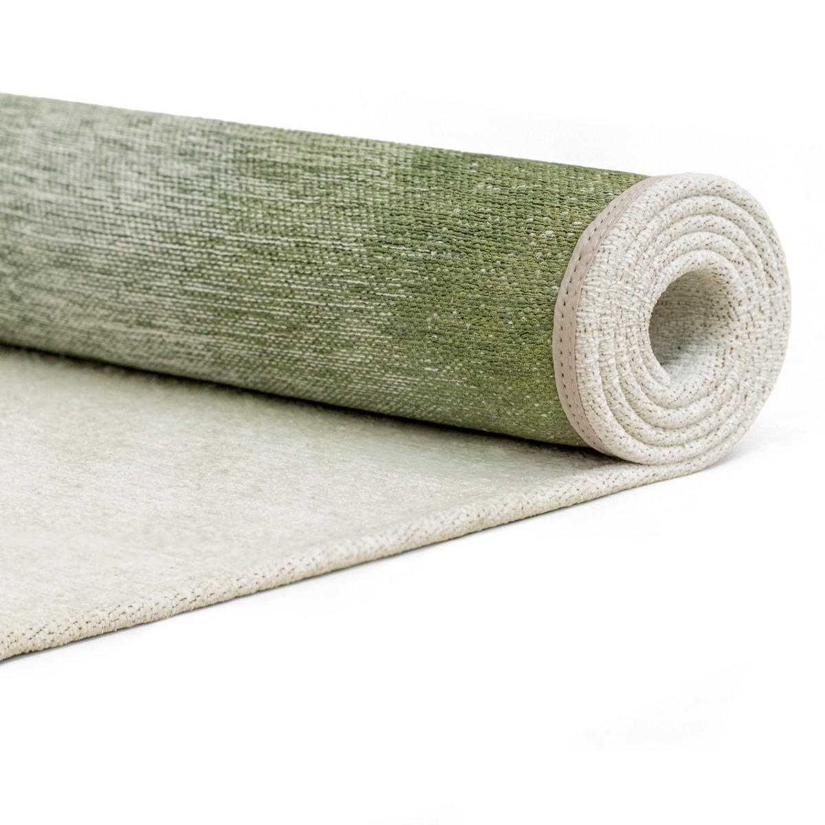 PREPROGA Drop Green Pepper 140/200 cm - zelena, umetna masa/tekstil (140/200cm) - Louis De Poortere