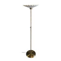 STEHLAMPE Florin 155 Cm - Weiß, Metall (30/30/155cm) - Bamyum