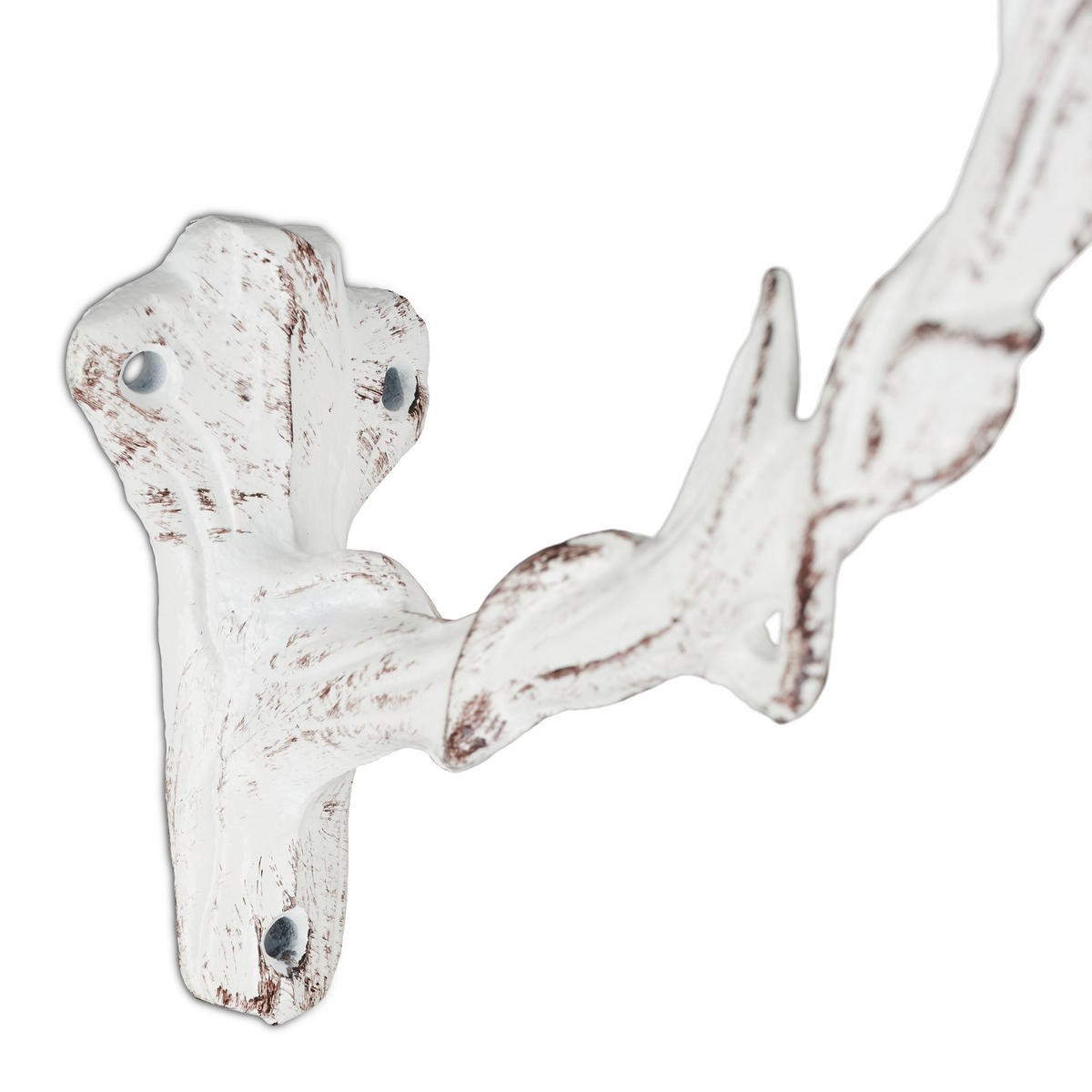 VOGELTRÄNKE - Weiß, Metall (17/20/21cm) - Relaxdays