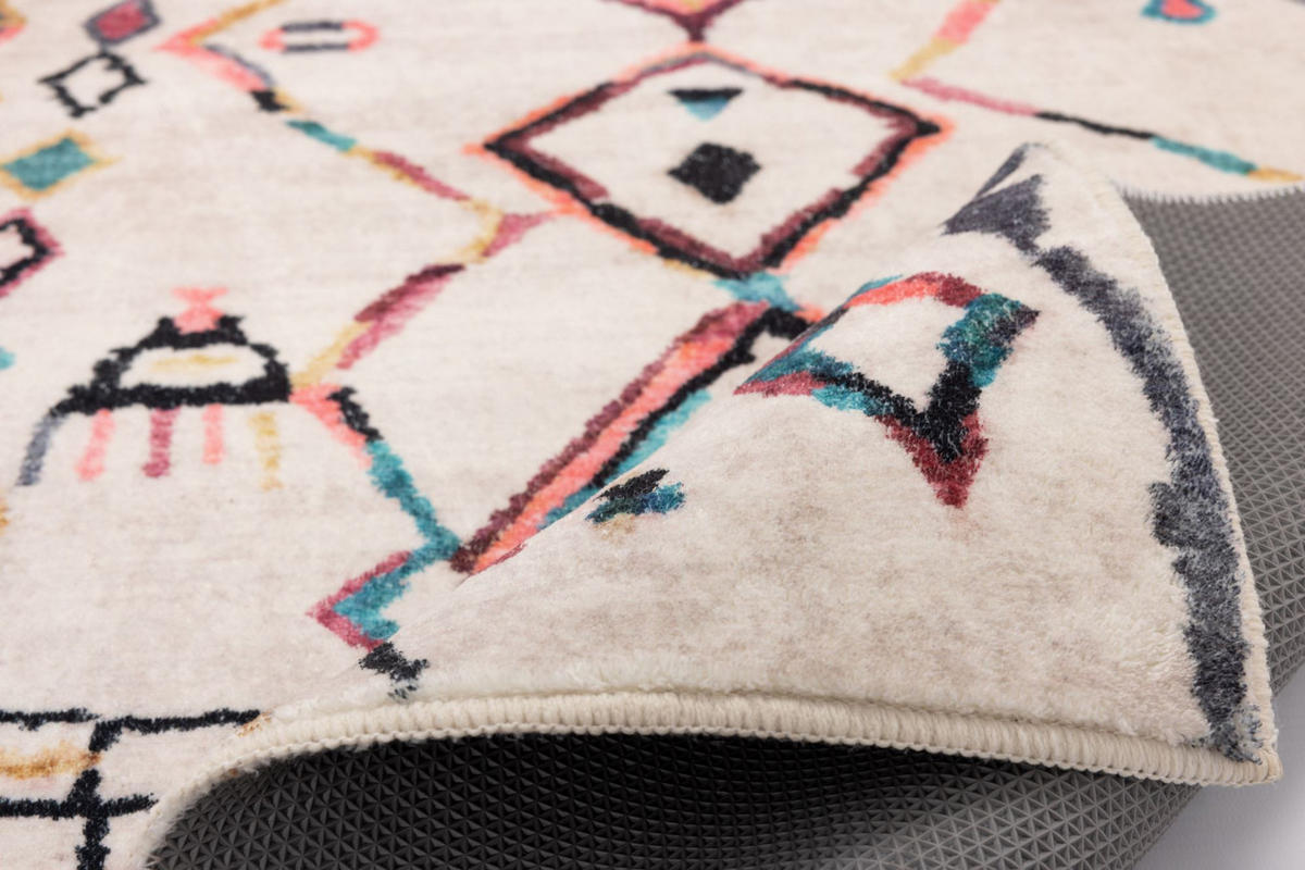 BADTEPPICH Ariella Bunt 60x100 cm - Multicolor, Textil (60/100cm) - Gino Falcone