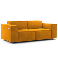 2-SITZER SOFA - Gelb, Textil (189/70/96cm) - home24