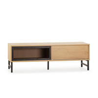 TV-ELEMENT Isis 2 Türen Eiche farbe - Honigeiche, Holzwerkstoff (120/40/40cm) - VS Venta-stock