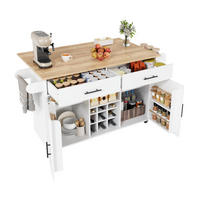 KÜCHENINSEL Mit ARBEITSPLATTE, Weiß, Holzwerkstoff, Für Küche Und Esszimmer, 120/45/84 cm - Weiß, Holzwerkstoff (45/84/120cm) - Rolipo