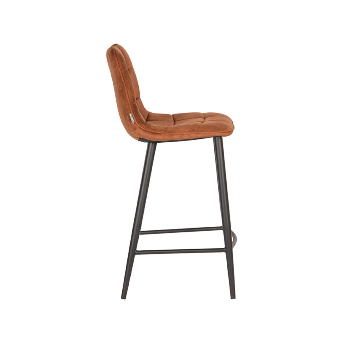 BARHOCKER Jelt Gelb 48/45/94 cm 2er-Set - Orange, Textil (45/94/48cm) - LABEL51