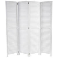 PARAVENT Weiß - Weiß, Holz (160/170/2cm) - MCW