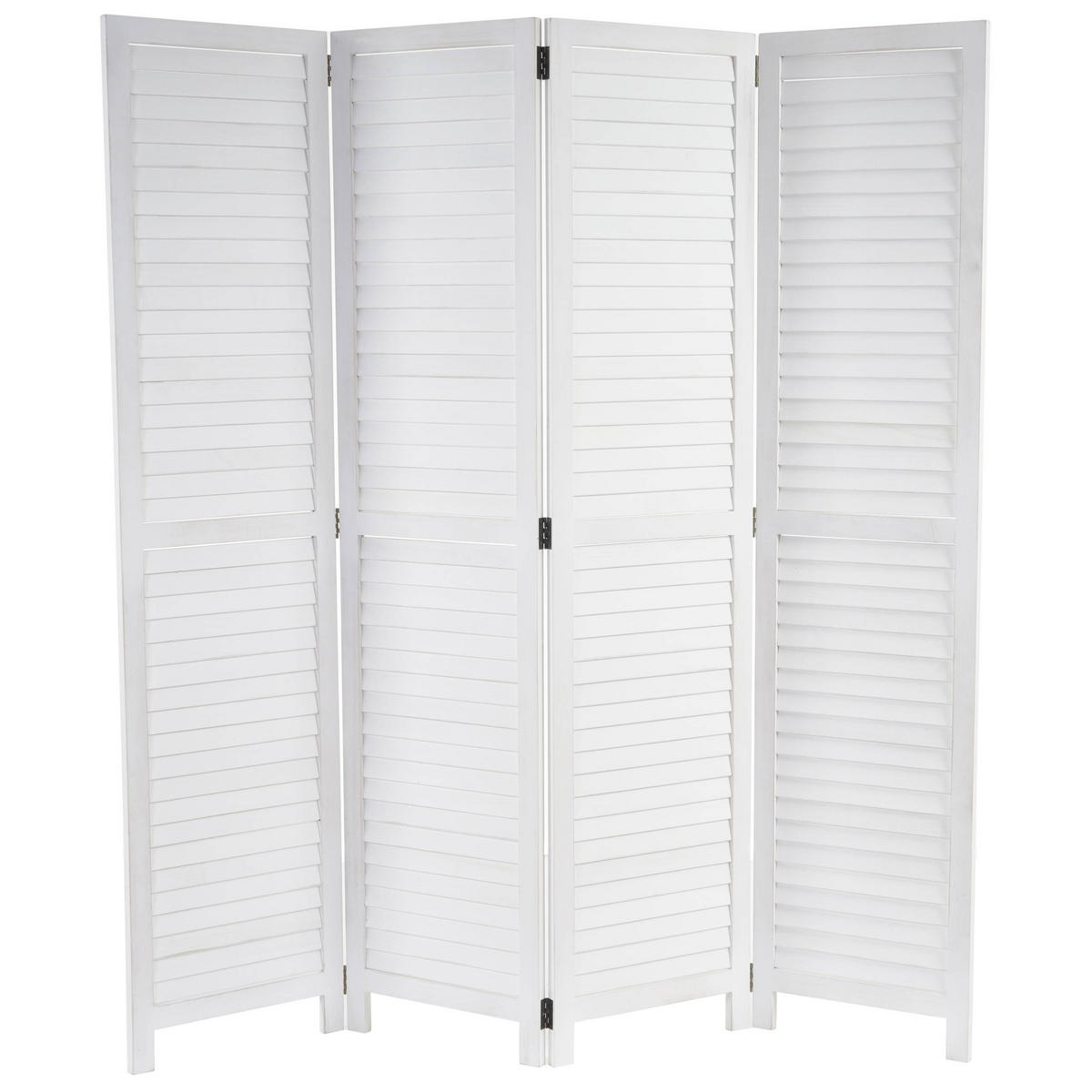 PARAVENT Weiß - Weiß, Holz (160/170/2cm) - MCW