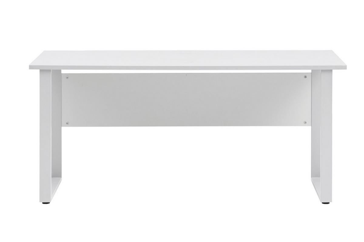 SCHREIBTISCH Hippo Tall 73x160x65 cm Lichtgrau - Grau, Holz (65/160/73cm) - PROREGAL