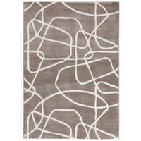 TEPPICH modern Flachgewebe MOTI Braun 120 x 170 cm - Braun, Textil (120/170cm) - Novatrend