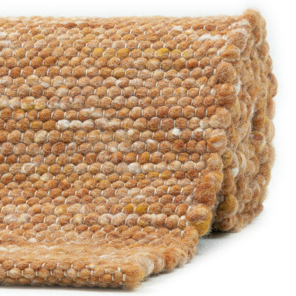 HANDWEBTEPPICH Atlas 70x140 cm - Terra cotta, Textil (70/140cm) - Rug and Roll