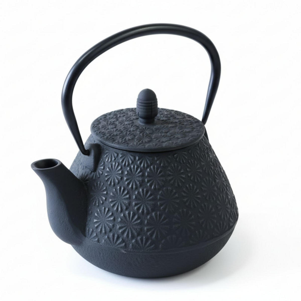 TEEKANNE Gusseisen Taki 1000 ml - Schwarz, Metall (1L) - AROMELIO