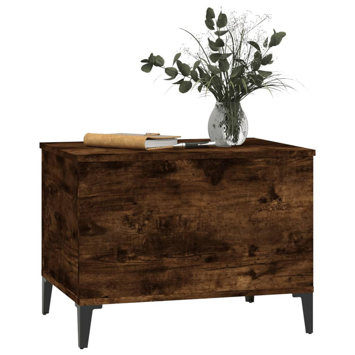COUCHTISCH Räuchereiche 60x44,5x45 cm Holzwerkstoff - Braun, Holzwerkstoff (60/44.5/45cm) - furnicato