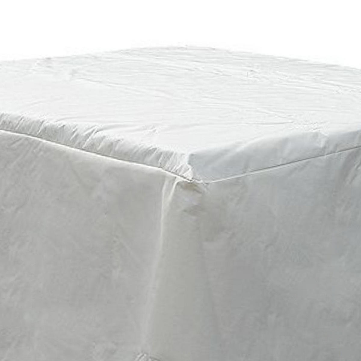 REGENSCHUTZ für Gartenmöbel ITALY 220, GROSSETO 220, 320/120/90 cm Chuva - Weiß, Kunststoff (320/90/120cm) - Beliani
