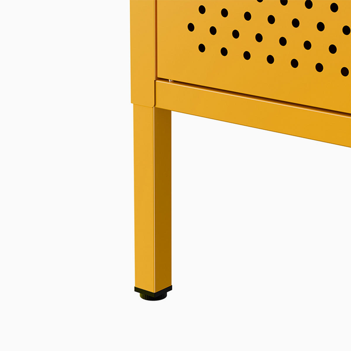 SIDEBOARD 100 cm, Gelb - Gelb, Metall (40/60/100cm) - Oviala