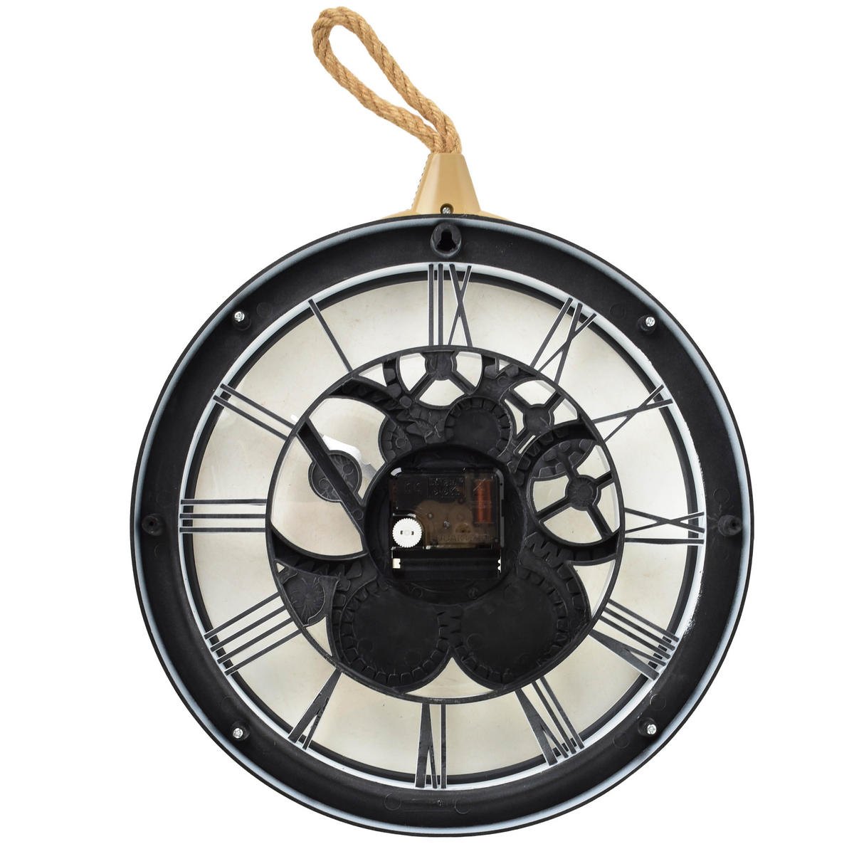 WANDUHR Ramsey Weiß 33x30x5 cm Kunststoff - Weiß, Kunststoff (5/33/30cm) - Mondex