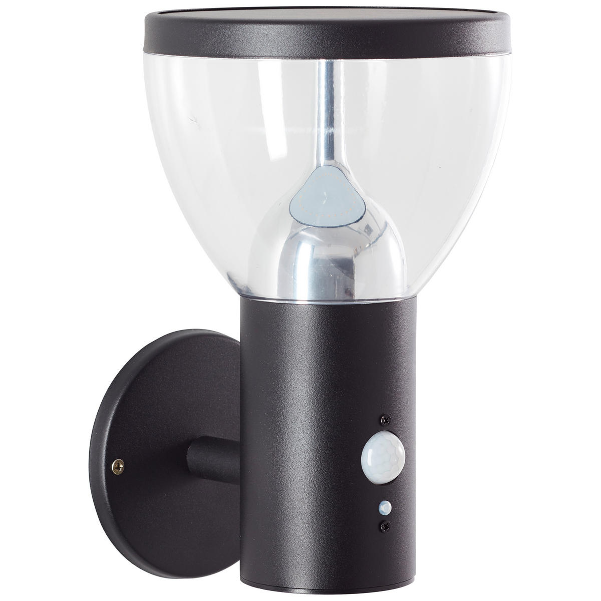 AUSSENWANDLEUCHTE Tulip G40410/06 - Schwarz, Metall (16/24.5/17.5cm) - Brilliant