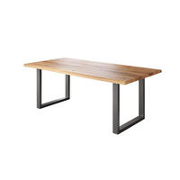 ESSTISCH JULIUS U - Wildeiche/Eichefarben, Holz (100/200/77cm) - SAM