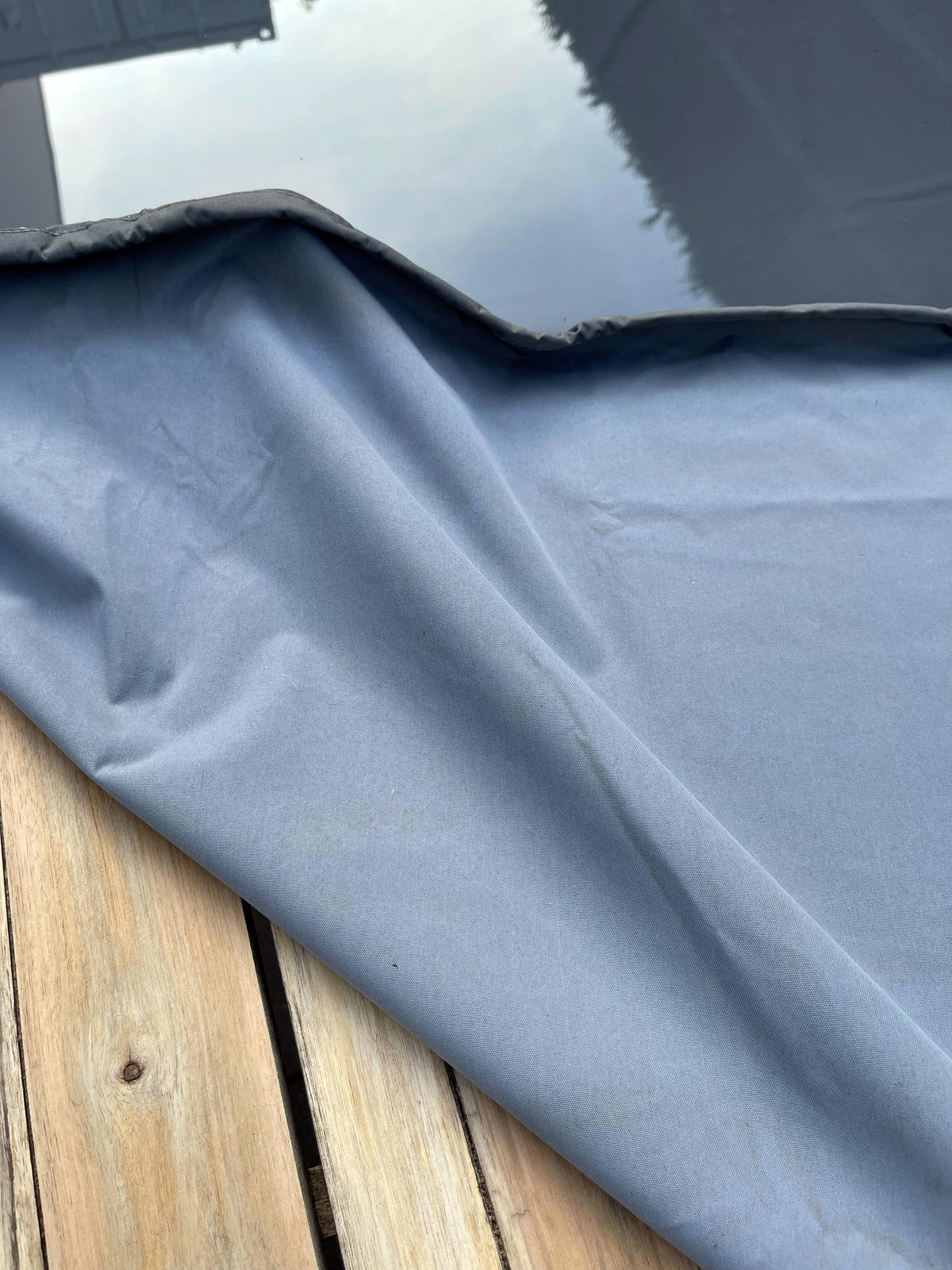 ABDECKUNG für Tische bis 90x90cm - Grau, Textil (90/7/90cm) - QUICK STAR