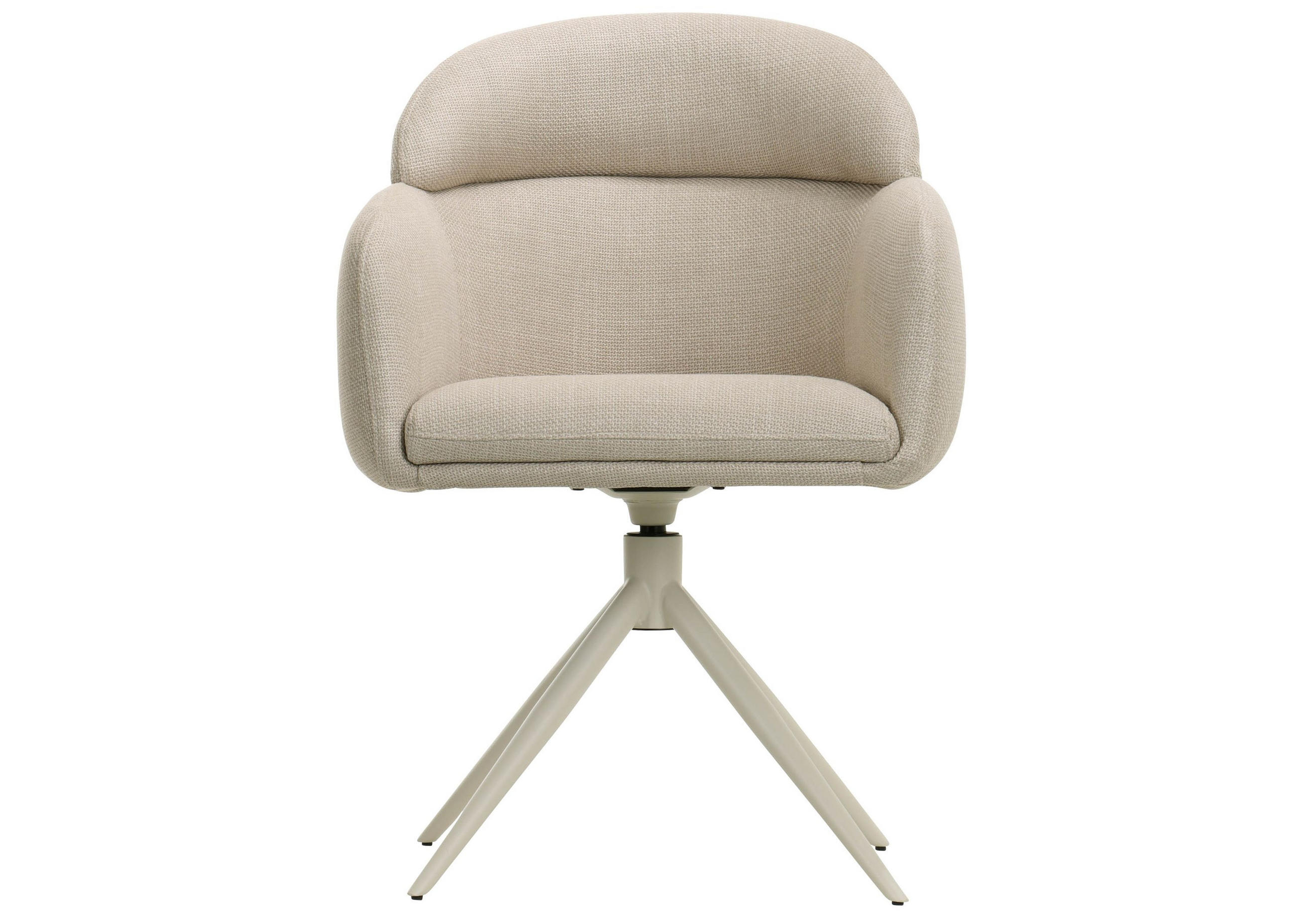 STUHL 100% Polyester 63 x 64 x 87 cm beige POLSTERSTÜHLE #01 - Beige, Kunststoff (63/87/64cm) - Massivmoebel24