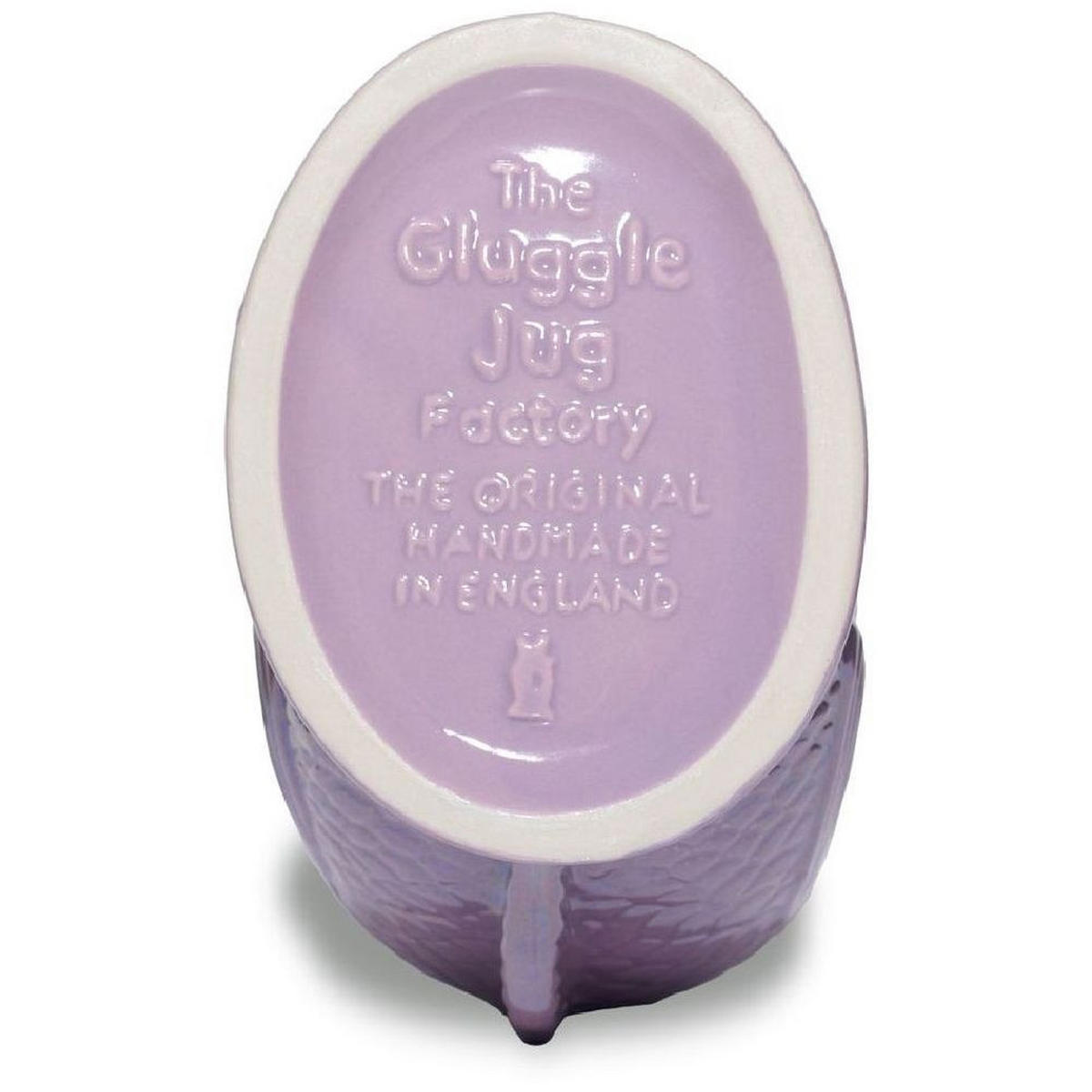 KARAFFE mit „Gluck-Gluck“-Geräusch 27,5/17/9,5 cm - Flieder, Keramik (1.2L) - Gluckigluck