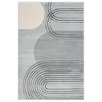 KURZFLOR-TEPPICH Bonito 7157 Grau 140x200 cm - Grau, Textil (140/200cm) - carpet city