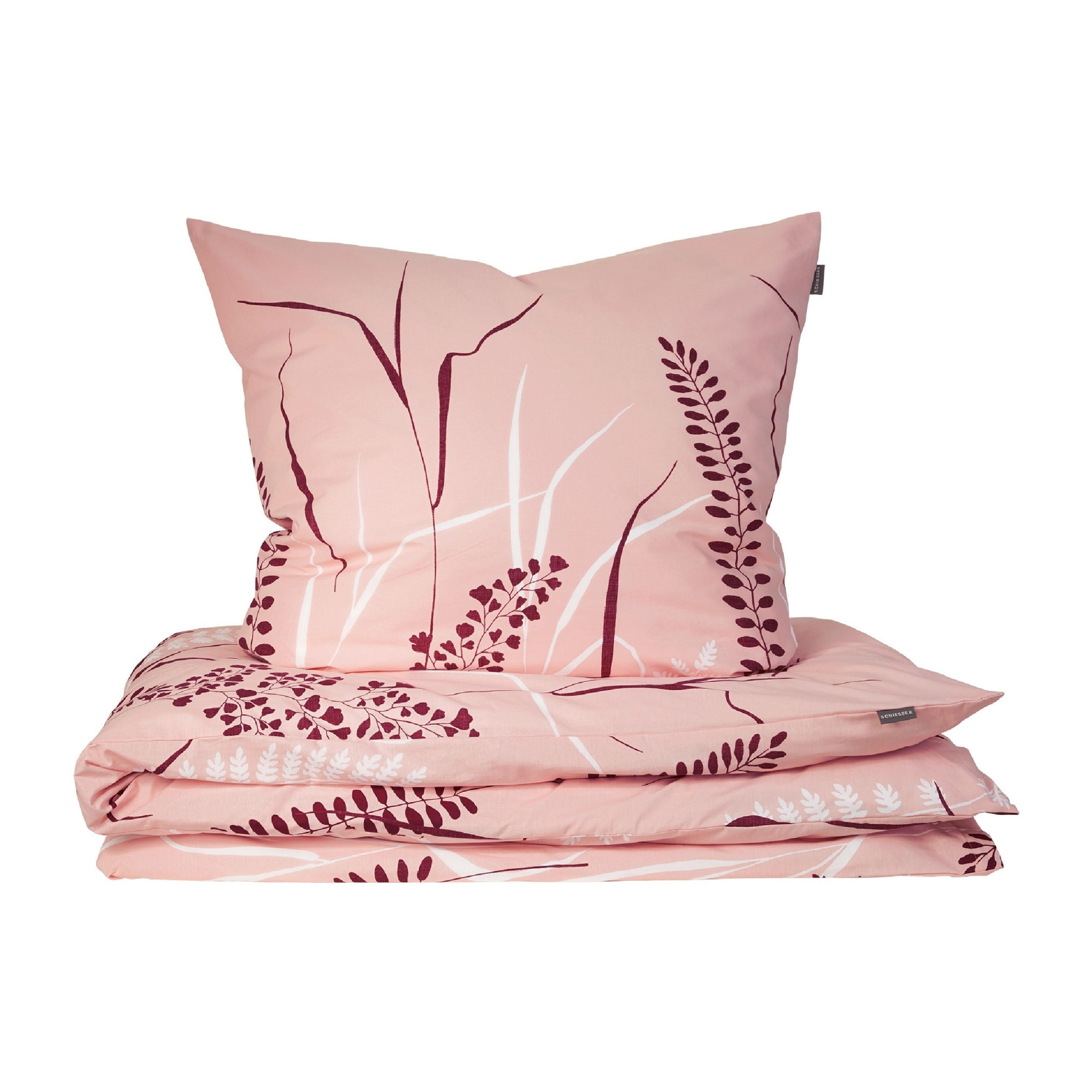 BETTWÄSCHESET Annic - Renforcé - 2-teilig - 155 x 220 cm - Rosa - Rosa, Textil (155/220cm) - SCHIESSER