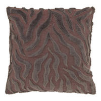 DEKOKISSEN Fenna Taupe 45/45/8 cm - Taupe, Textil (45/45cm) - Unique Living