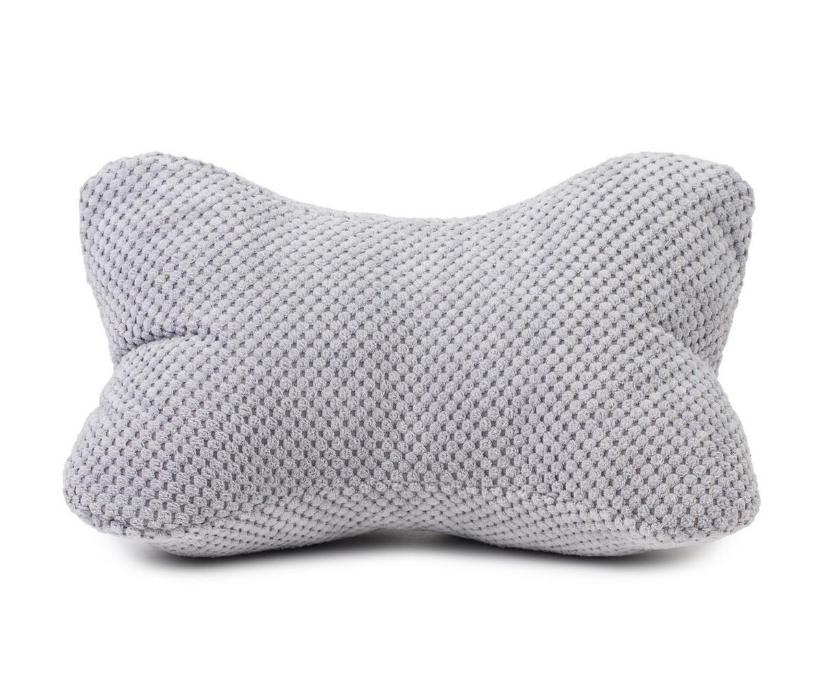 LESEKISSEN Sven Ambiente 40x25cm Silber - Silberfarben, Textil (40/25cm) - Ambiente Trendlife by Gözze