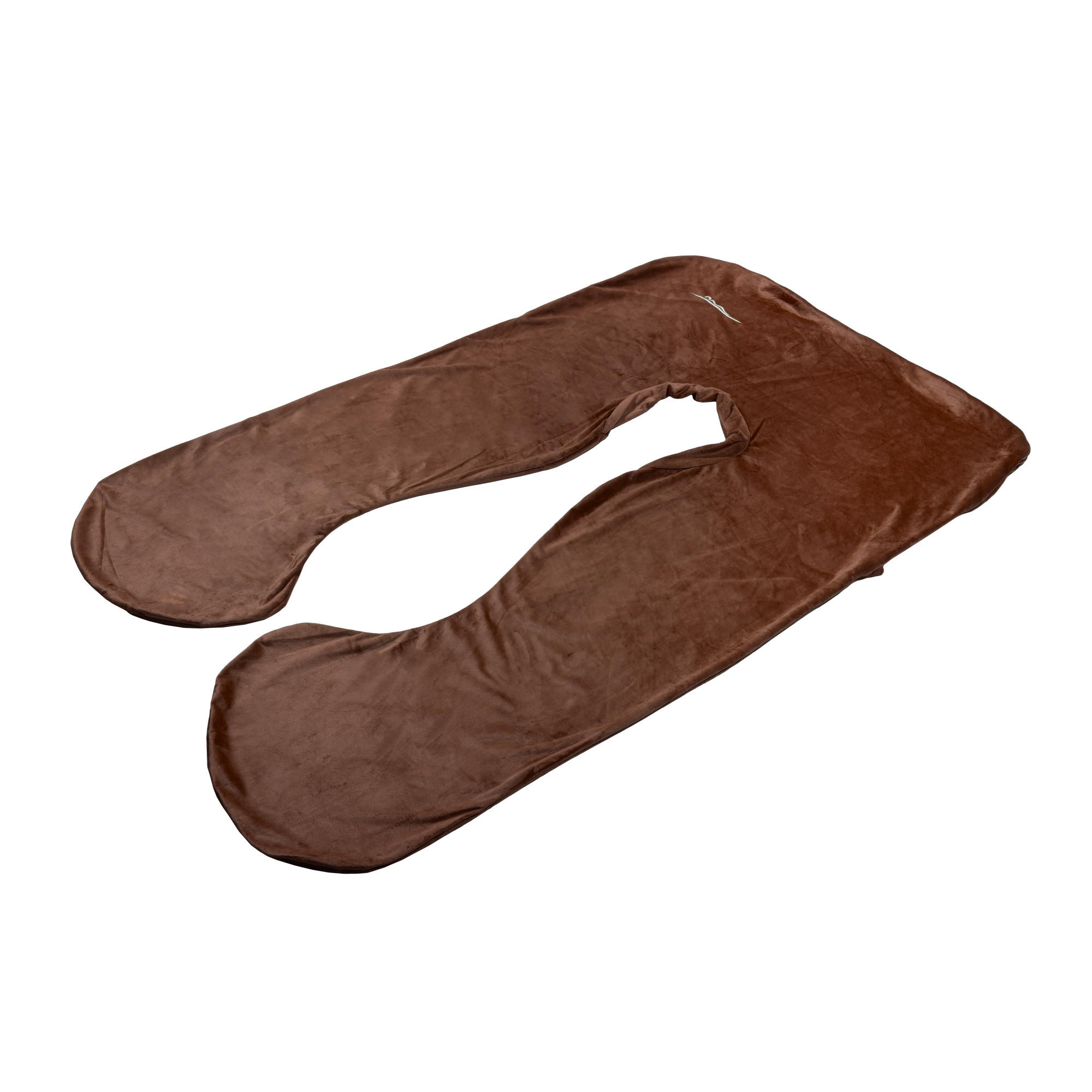 ERSATZBEZUG für das KomfortKissen - Mikroplüsch - Braun, Textil (100/150cm) - KomfortKissen