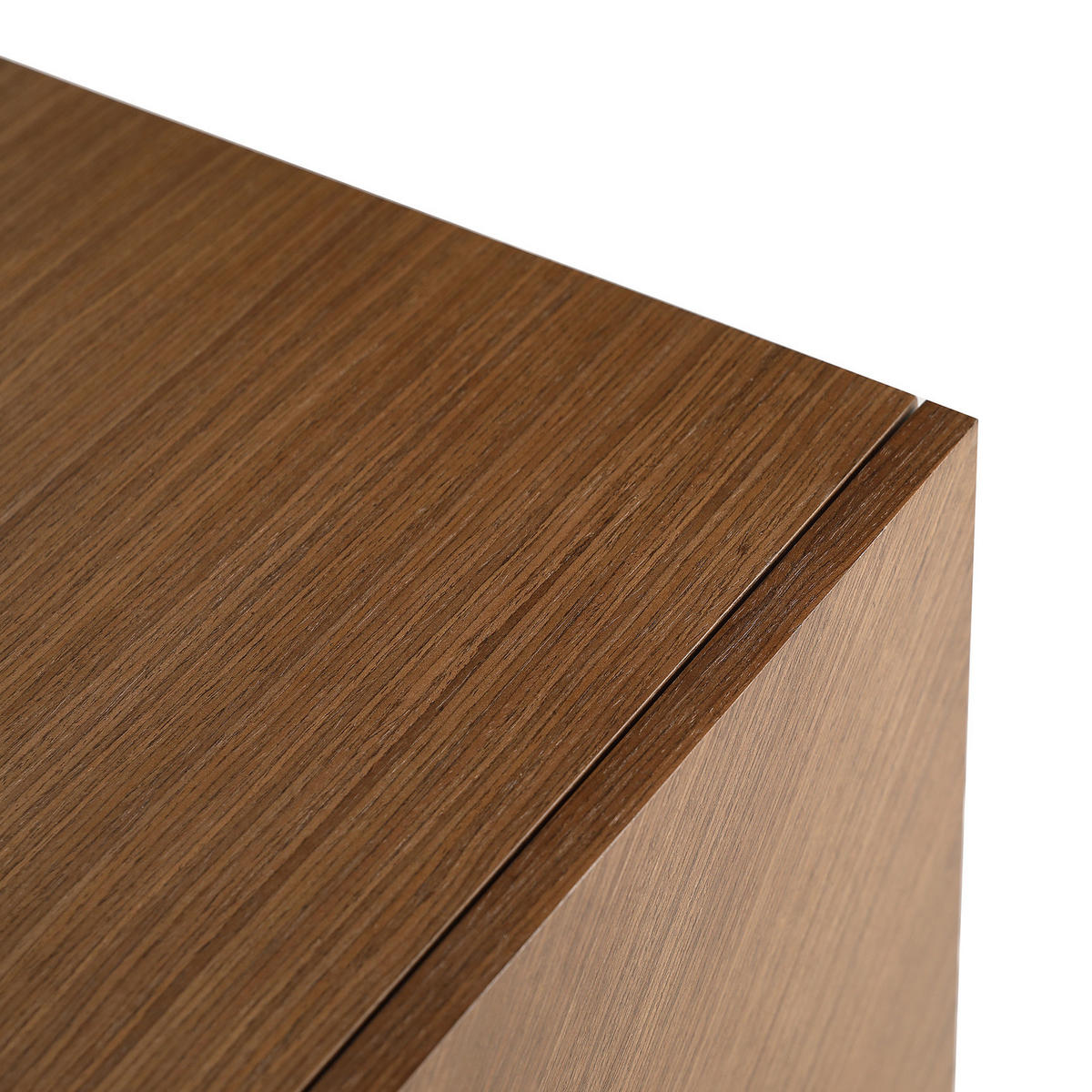 SIDEBOARD - Holzwerkstoff / Metall - Walnussfarben, Holzwerkstoff/Metall (120/75/40cm) - home24