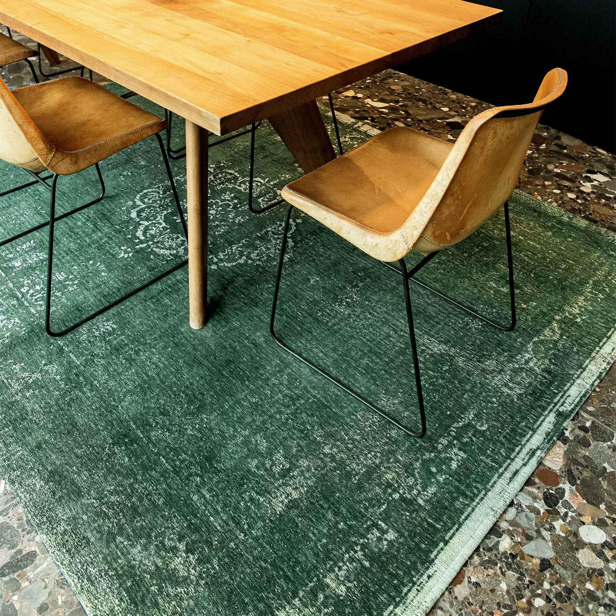 TEPPICH In-/Outdoor Flachgewebe GREENWOOD Grün 240 x 340 cm - Grün, Textil (240/340cm) - Novatrend