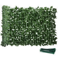 KUNSTHECKE DE-13775 3x1 m mit UV-Schutz Dunkelgrün - Dunkelgrün, Kunststoff (100/300cm) - ComfortXL