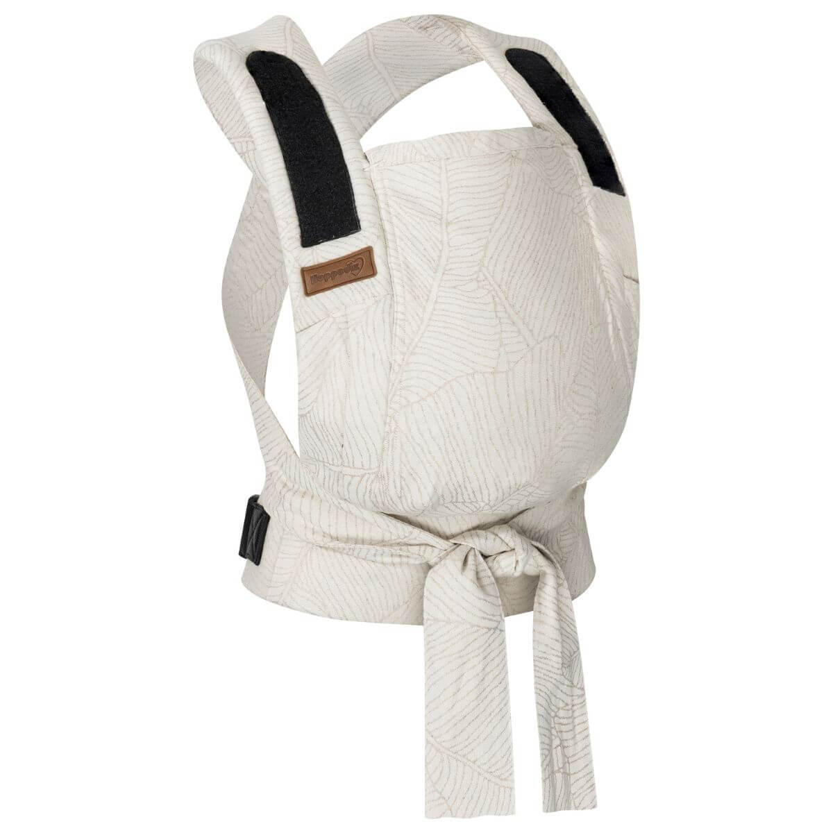 BABYTRAGE Bondolino b.pure - Sandfarben/Creme, Textil (26.5/7.2/38.5cm) - Hoppediz