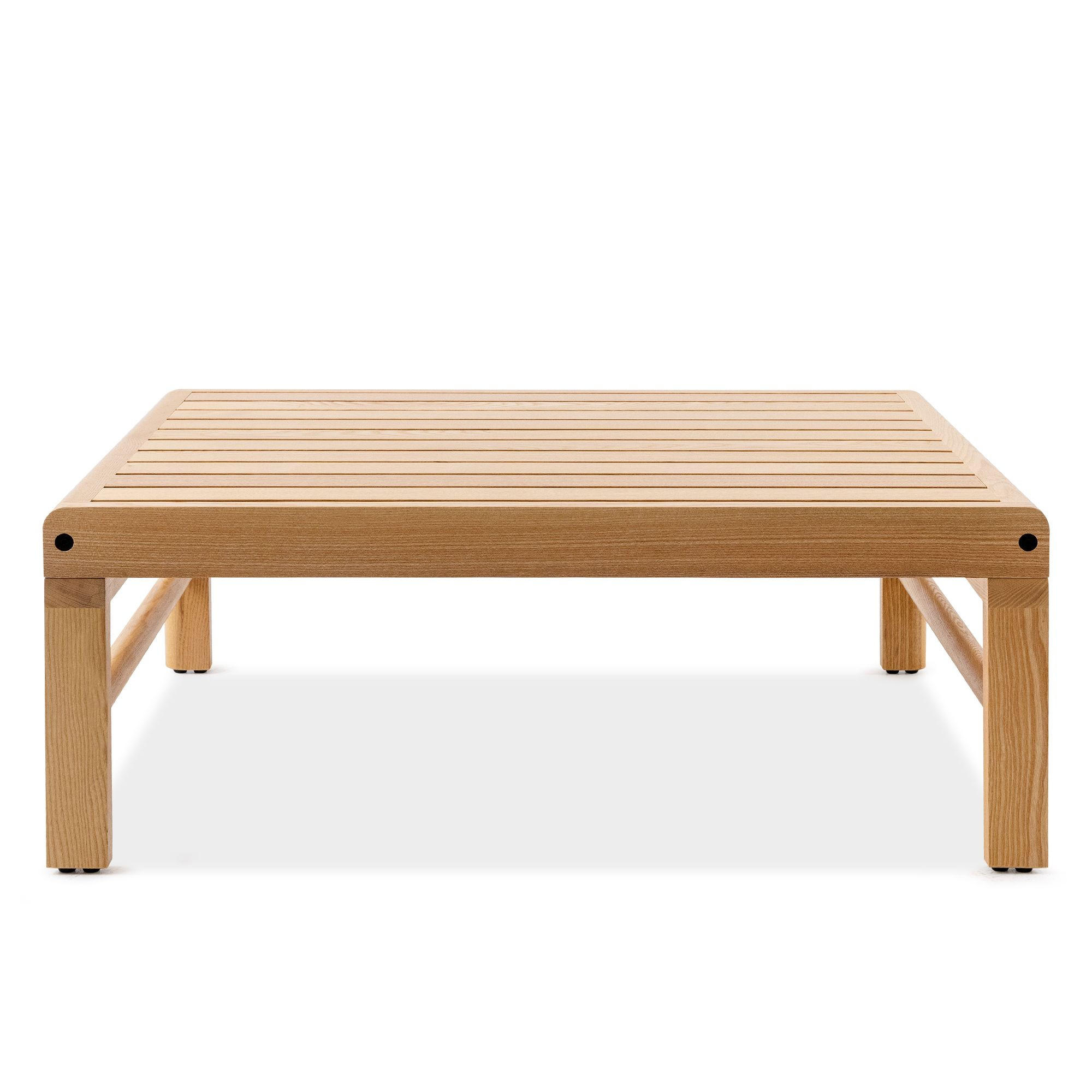 GARTENTISCH ATREDA - Eschefarben, Holz/Textil (80/70/30cm) - KONSIMO®