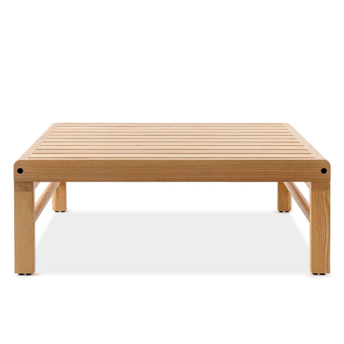 GARTENTISCH ATREDA - Eschefarben, Holz/Textil (80/70/30cm) - KONSIMO®