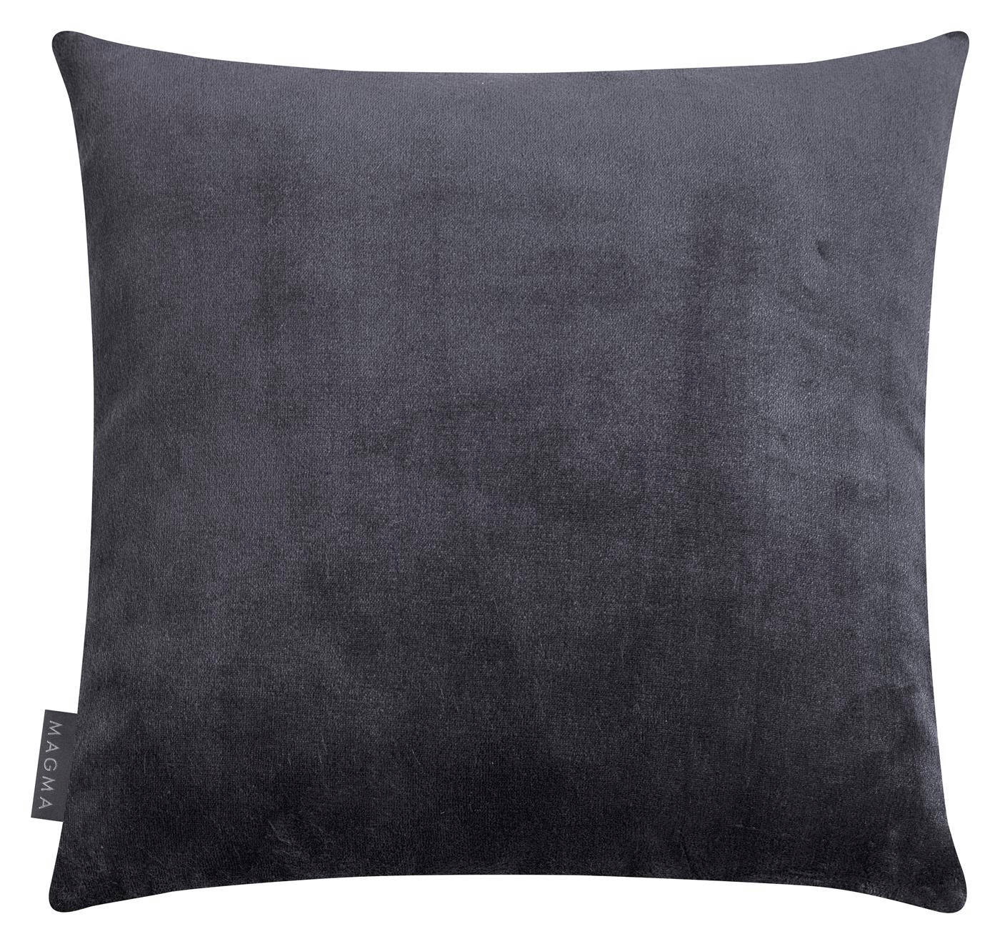 KISSENHÜLLE Snobby Hund - Schwarz, Textil (45/45cm) - Magma Heimtexx