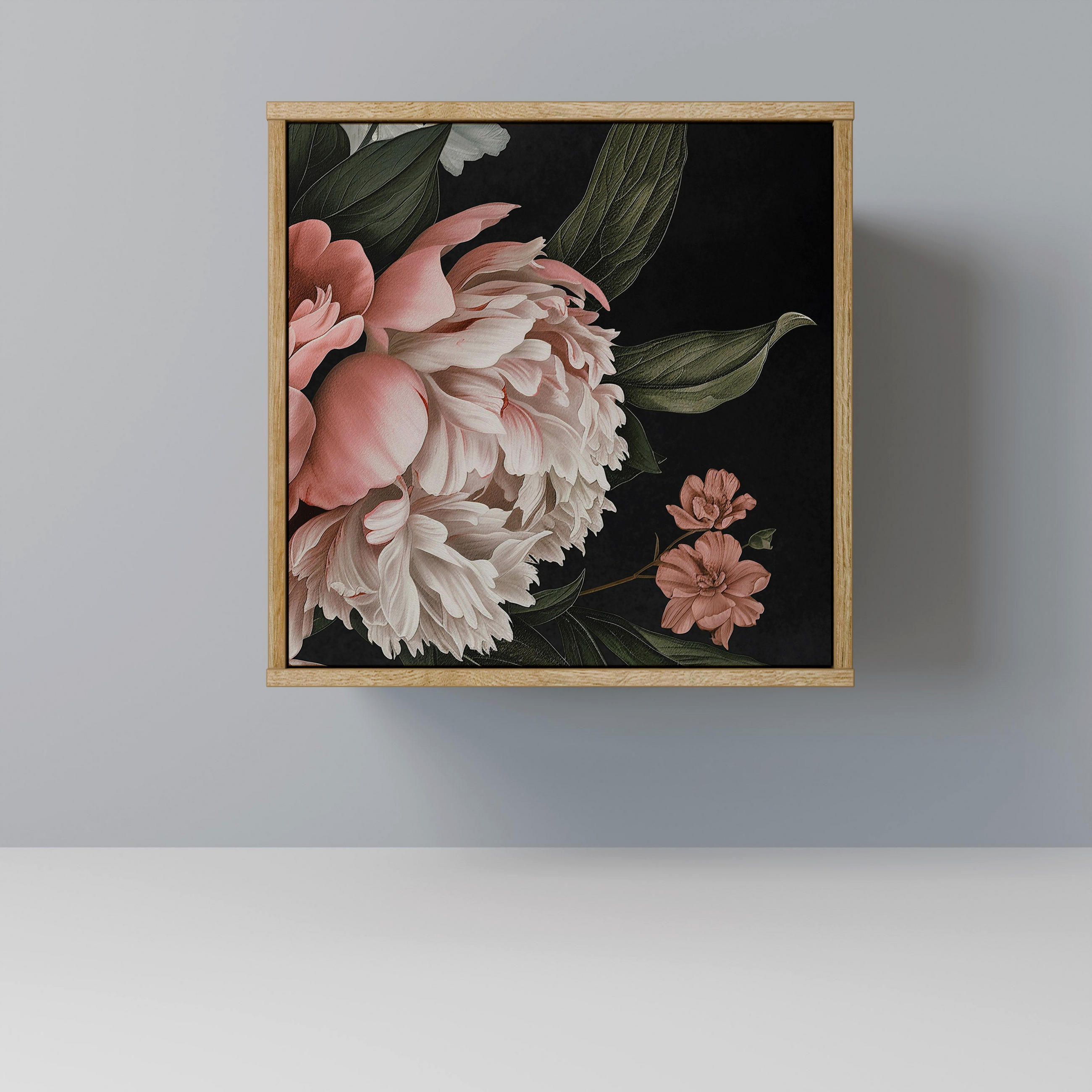 SpaceRebels Sideboard Eiche 57.5x57.5x42 cm