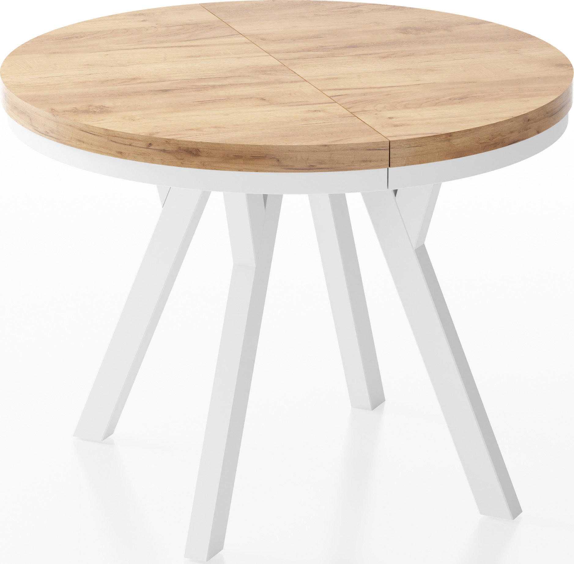 WFL Group Esstisch Eiche Wotan 150x76x100 cm