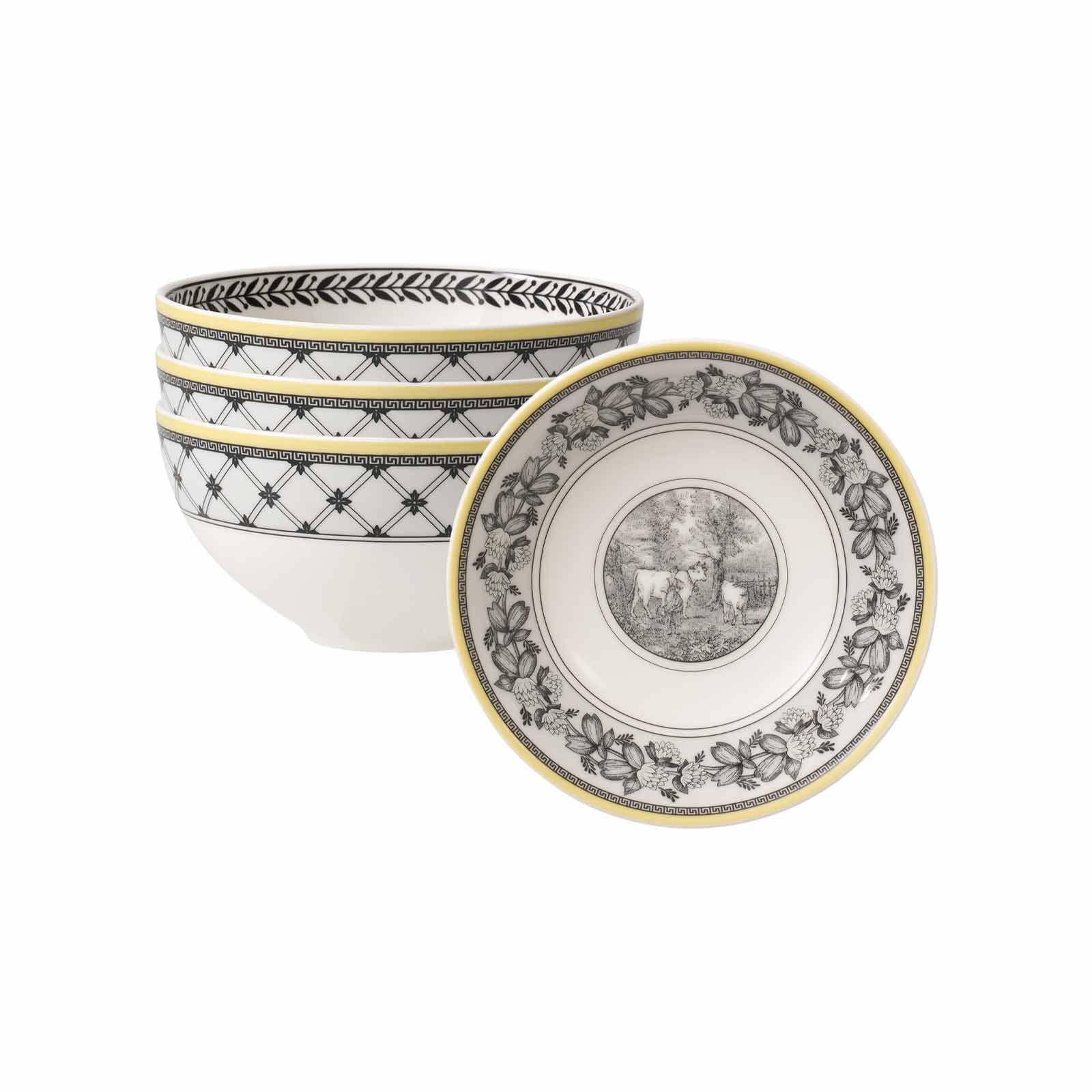 SCHÄLCHEN Audun Ferme bunt ø 11 cm 4er Set - Multicolor, Keramik (11cm) - Villeroy & Boch