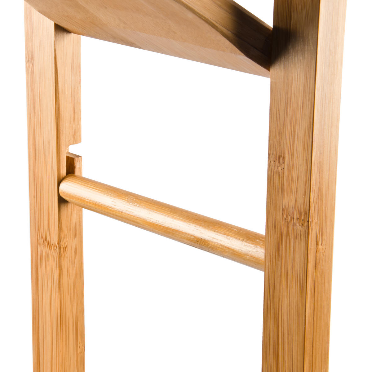WC Garnitur - Hellbraun, Holz/Kunststoff (21/82/36cm) - Relaxdays
