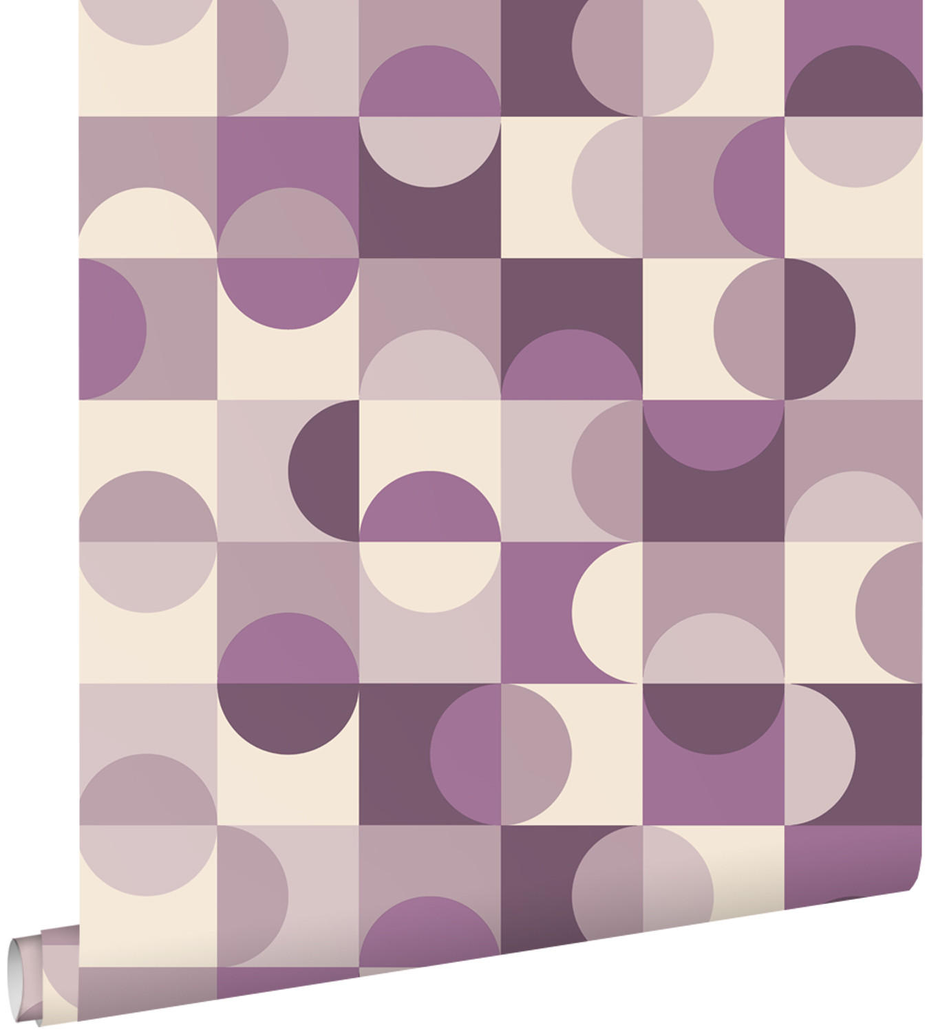 ESTAhome Tapete Lila 50x900 cm