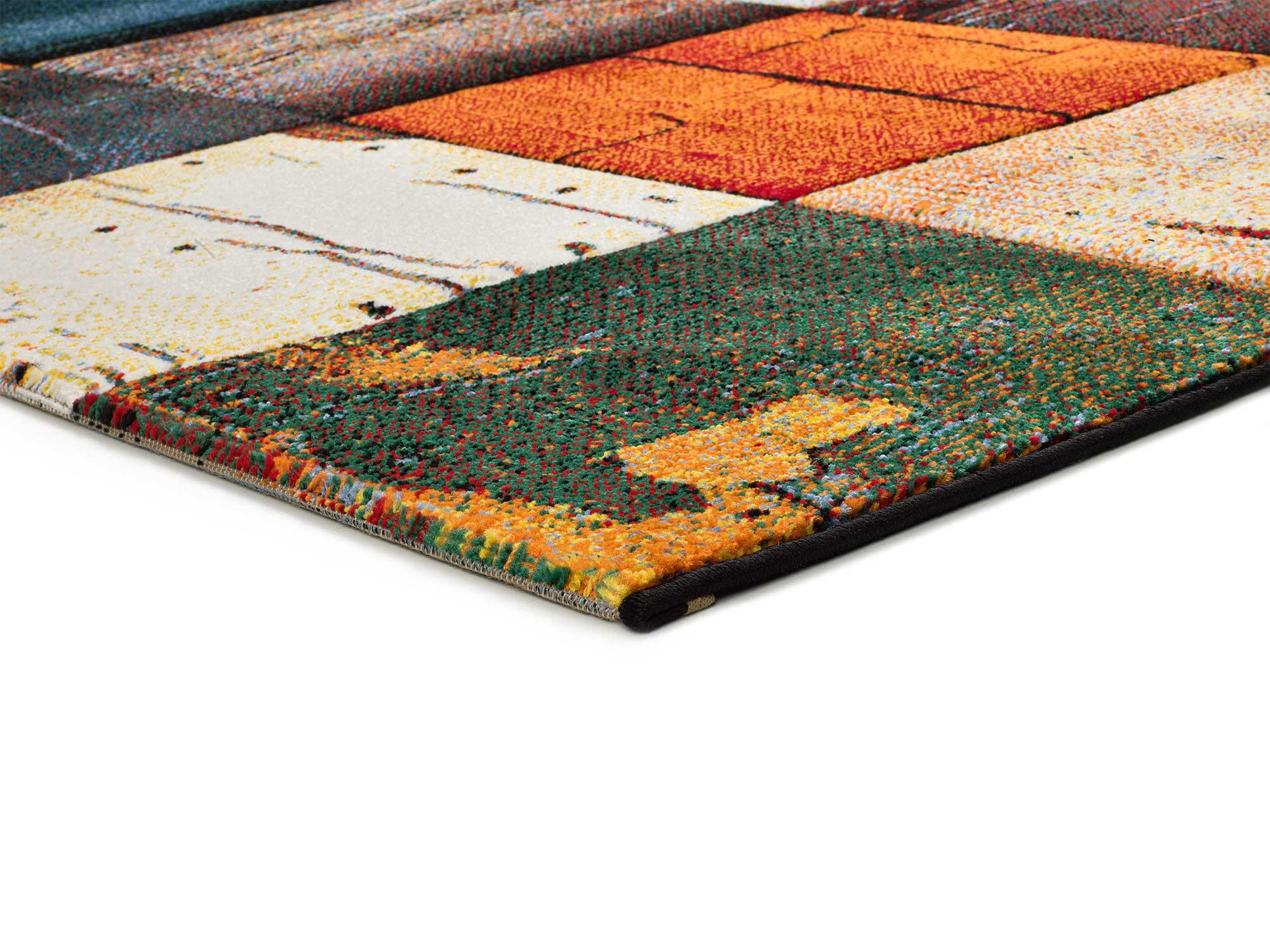 WEBTEPPICH mehrfarbig Sybil 120/170 cm - Multicolor, Naturmaterialien/Textil (120/170cm) - Atticgo