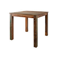 ESSTISCH Altholz 80x80x76 mehrfarbig lackiert NATURE OF SPIRIT #124 - Multicolor, Holz (80/80/76cm) - Massivmoebel24