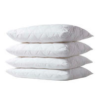KISSENBEZUG Allergiker 48/74 cm, 4er-Set mit Hotelverschluss - Weiß, Textil (48/74cm) - Homescapes