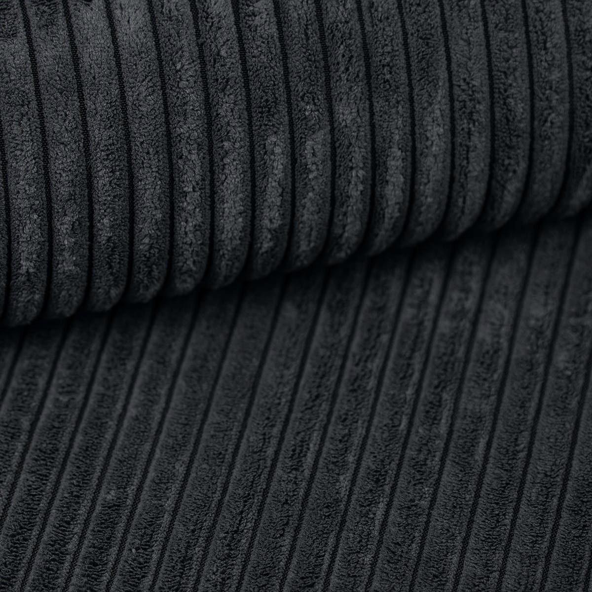ECKSOFA Kokko mit Schlaffunktion, Anthrazit - Anthrazit, Textil (267/167cm) - Fedve
