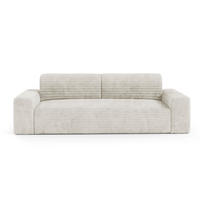 SOFA Fabio 3 Sitzplätze Weiß - Weiß, Holz (260/82/102cm) - Petits-meubles