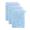 WASCHHANDSCHUH SUPERWUSCHEL 3ER PACK - Blau, Textil (15/20cm) - MÖVE